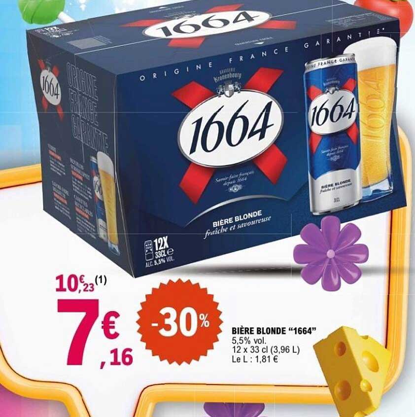 BIÈRE BLONDE "1664"