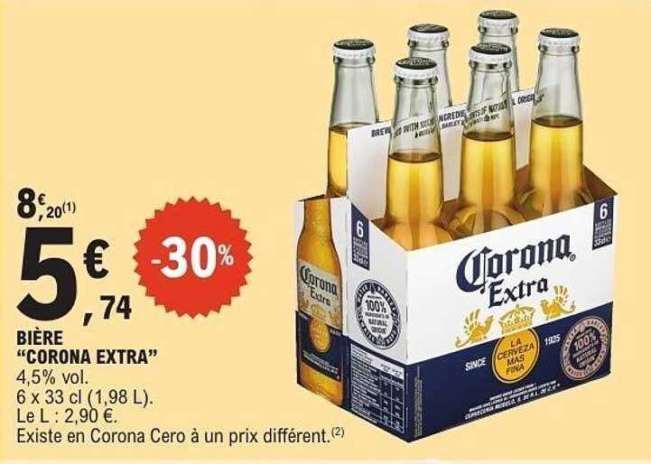BIÈRE "CORONA EXTRA"