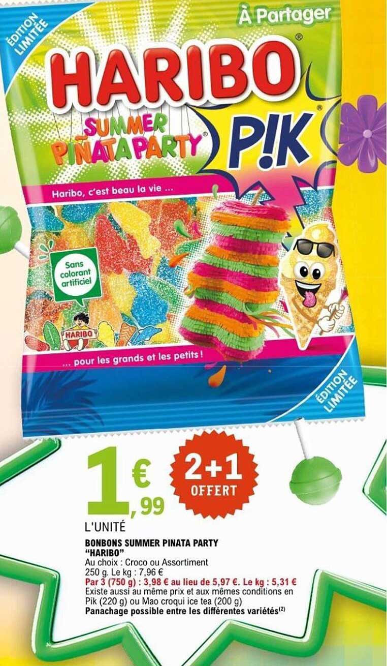 BONBONS SUMMER PINATA PARTY "HARIBO"