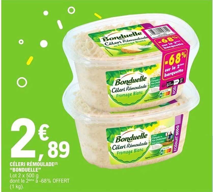 Céleri Rémoulade "Bonduelle" Lot 2 x 500 g