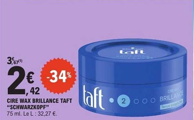 CIRE WAX BRILLANCE TAFT "SCHWARZKOPF"