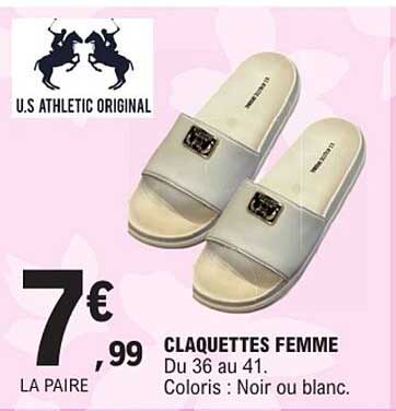 CLAQUETTES FEMME