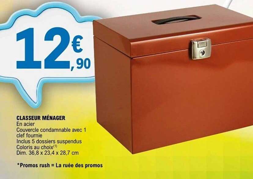 CLASSEUR MÉNAGER