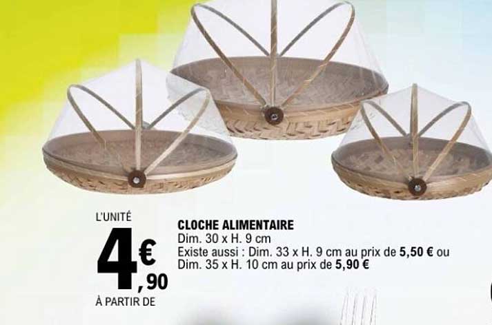 CLOCHE ALIMENTAIRE
