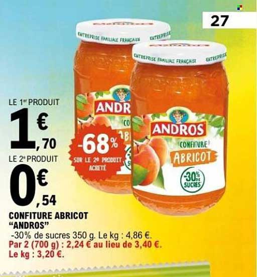 CONFITURE ABRICOT “ANDROS”