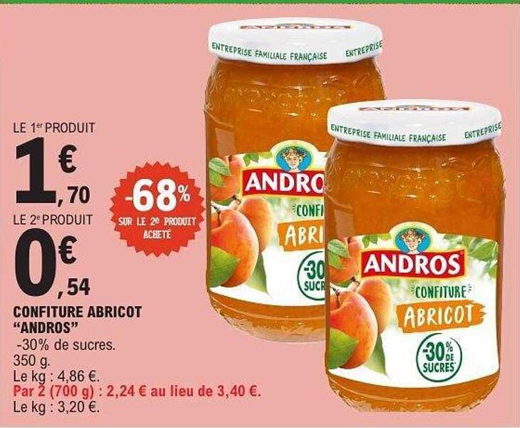 CONFITURE ABRICOT “ANDROS”