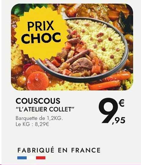 COUSCOUS "L'ATELIER COLLET"