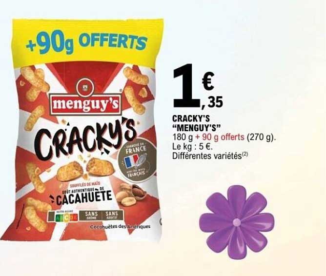 CRACKY'S “MENGUY'S”