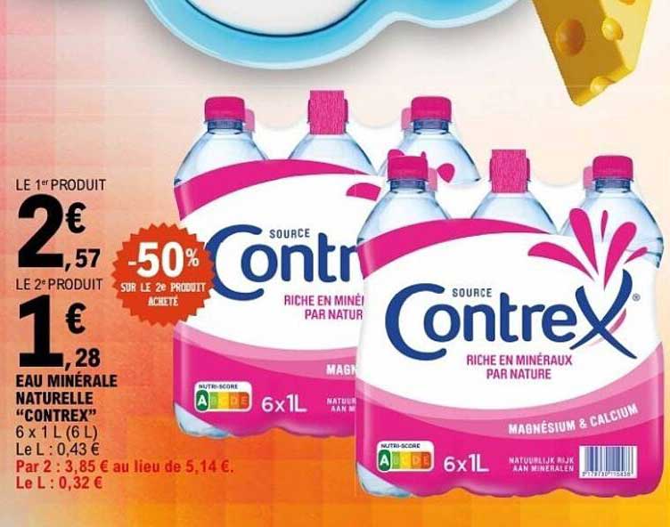 EAU MINÉRALE NATURELLE “CONTREX”