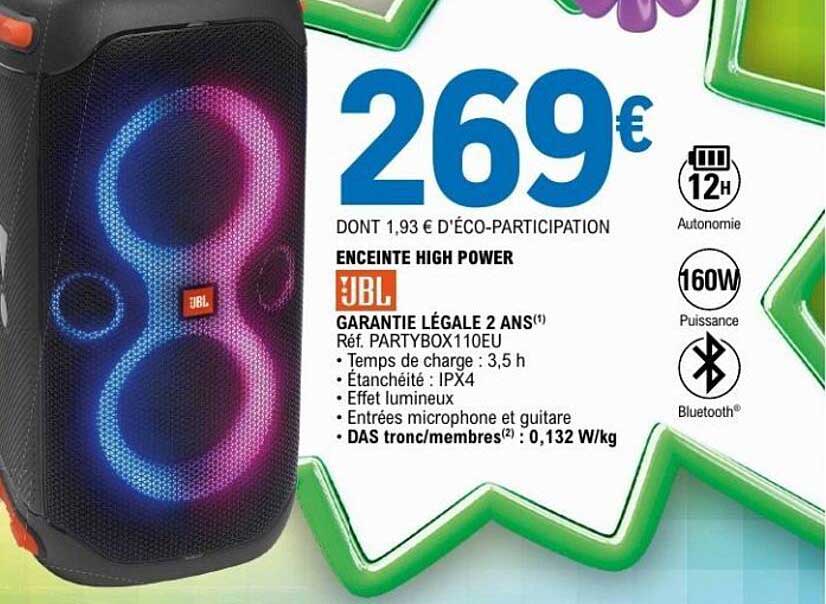 ENCEINTE HIGH POWER