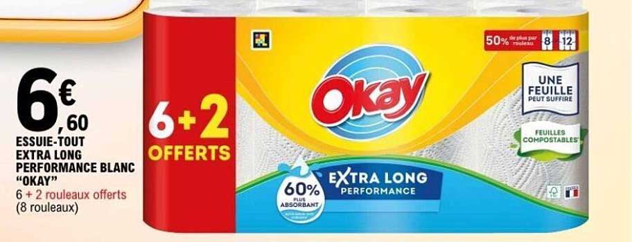 ESSUIE-TOUT EXTRA LONG PERFORMANCE BLANC "OKAY"
