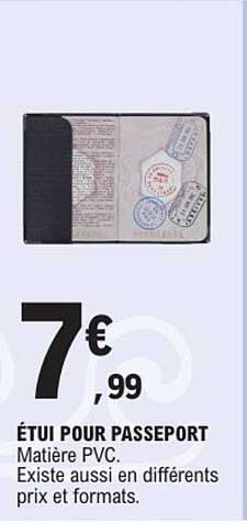 ÉTUI POUR PASSEPORT