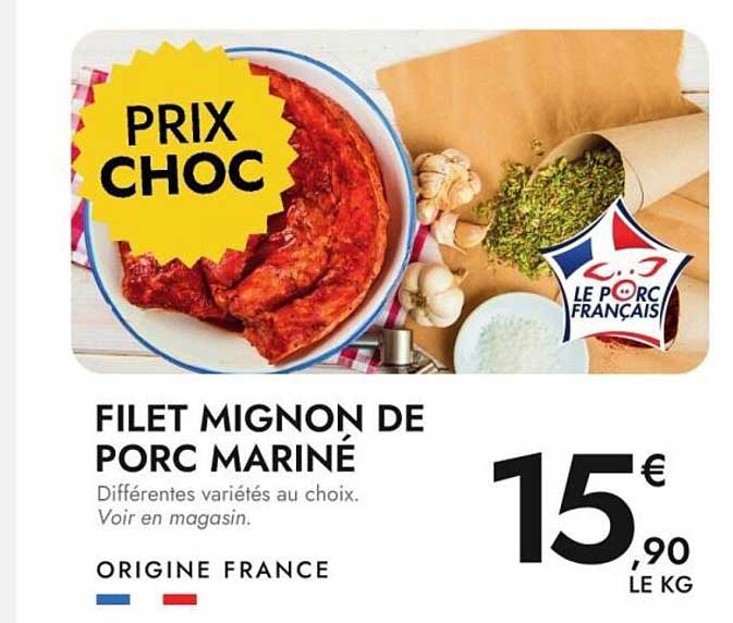 FILET MIGNON DE PORC MARINÉ