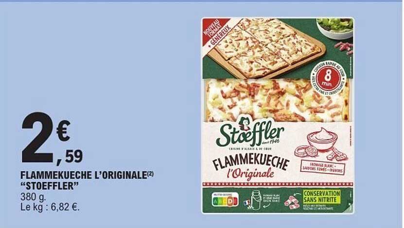 FLAMMEKUECHE L'ORIGINALE "STOEFFLER"