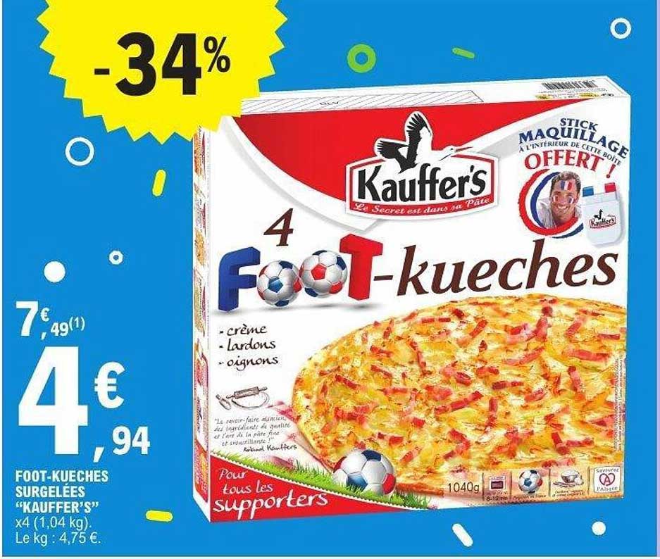 FOOT-KUECHES SURGELEES "KAUFFER'S"