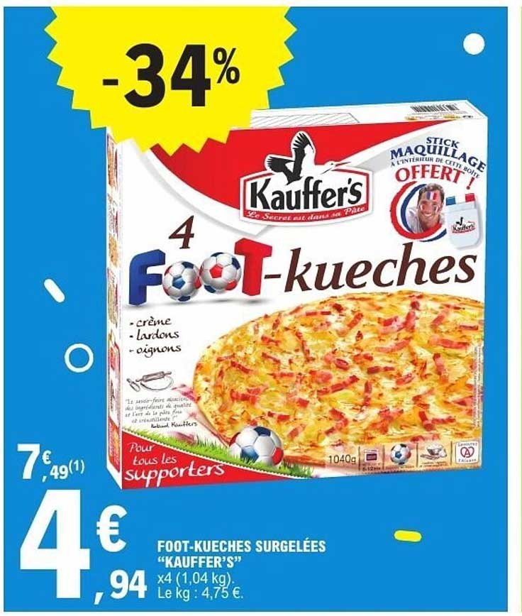 FOOT-KUECHES SURGELES "KAUFFER'S"