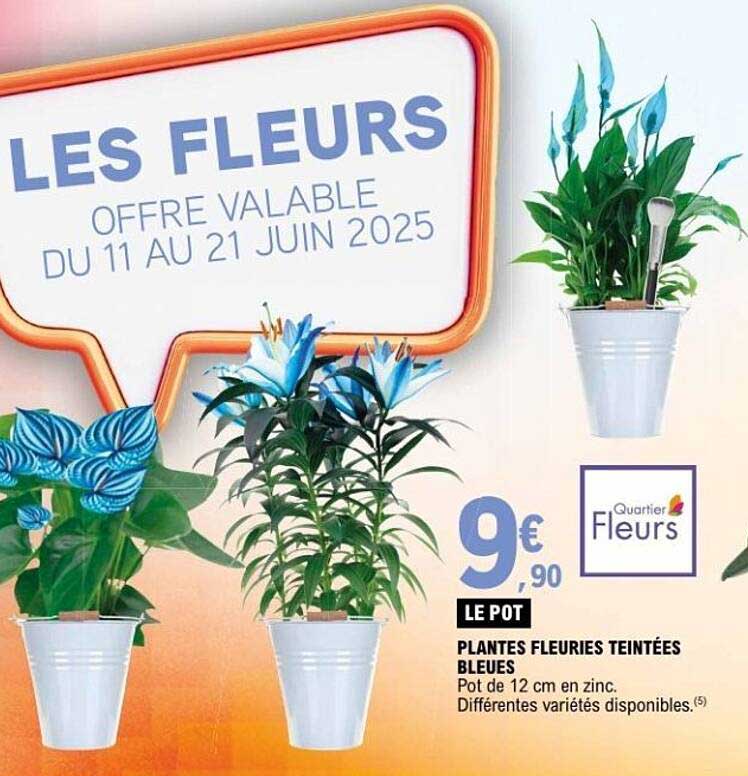 LES FLEURS