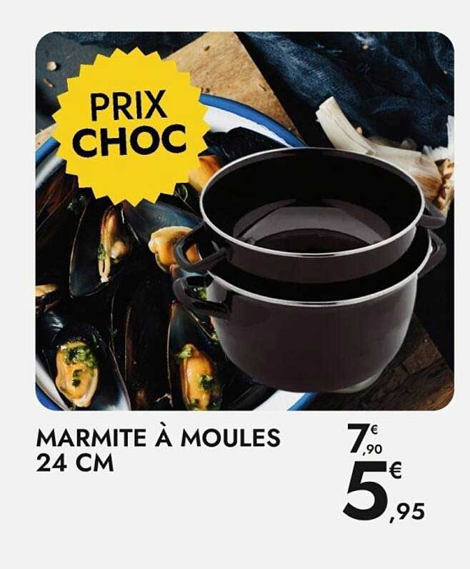 MARMITE À MOULES 24 CM