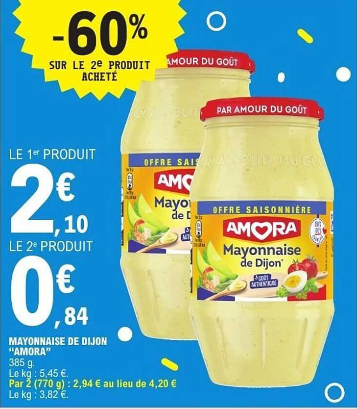 MAYONNAISE DE DIJON "AMORA"