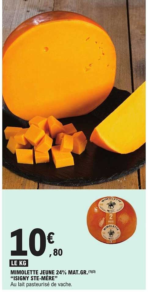 MIMOLETTE JEUNE 24% MAT.GR.(1/3)