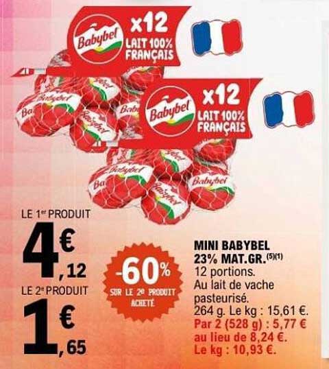 MINI BABYBEL 23% MAT.G.R. (5*1)
