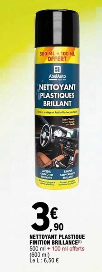 NETTOYANT PLASTIQUE FINITION BRILLANCE