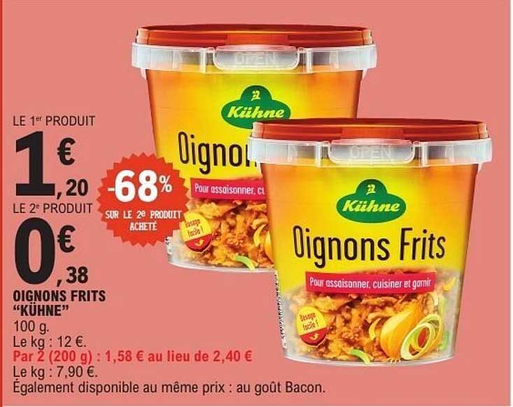 Oignons Frits "Kühne"