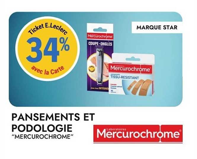 Pansements et Podologie "Mercurochrome"