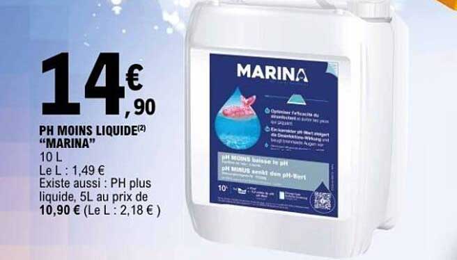 PH MOINS LIQUIDE “MARINA”