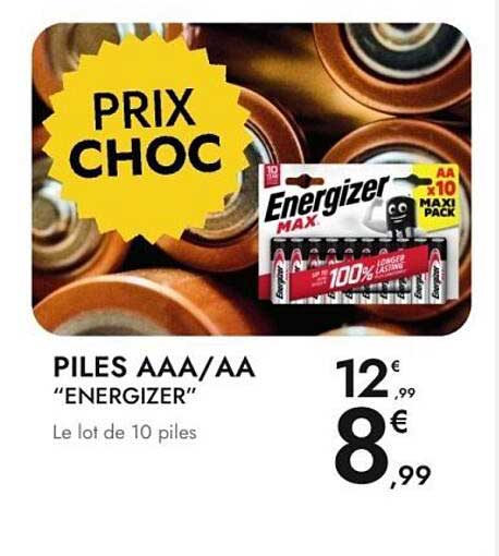 PILES AAA/AA "ENERGIZER"