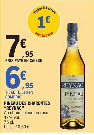 PINEAU DES CHARENTES “REYNAC”