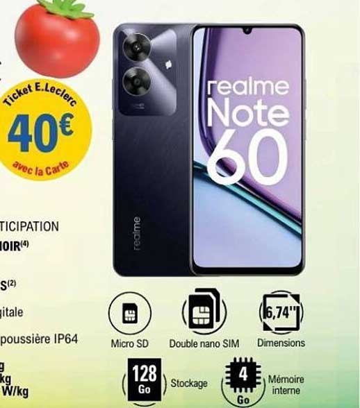 realme Note 60