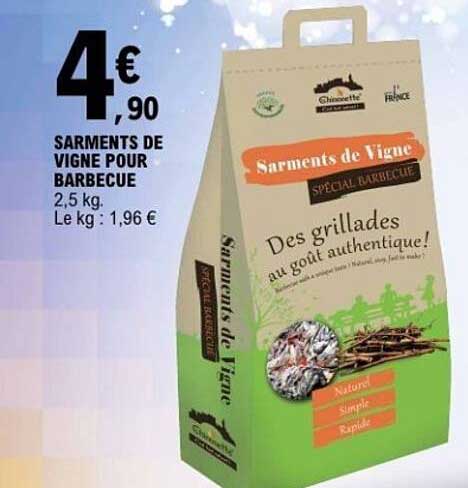 SARMENTS DE VIGNE POUR BARBECUE