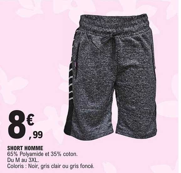 SHORT HOMME