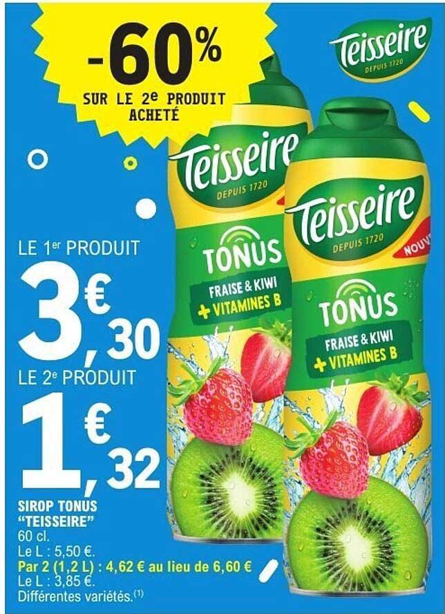 Sirop Tonus "Teisseire"