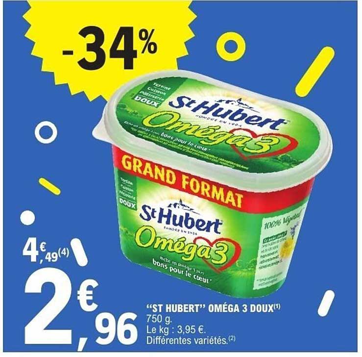 "ST HUBERT" OMEGA 3 DOUX