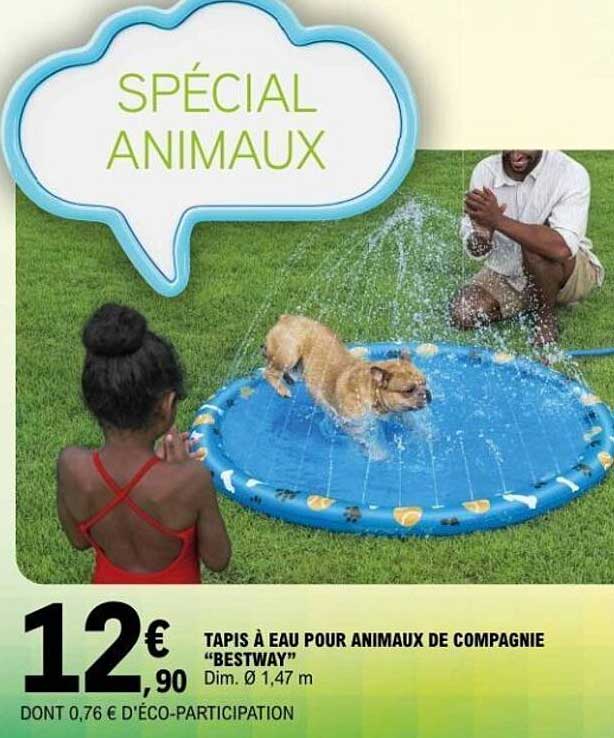 TAPIS À EAU POUR ANIMAUX DE COMPAGNIE "BESTWAY"