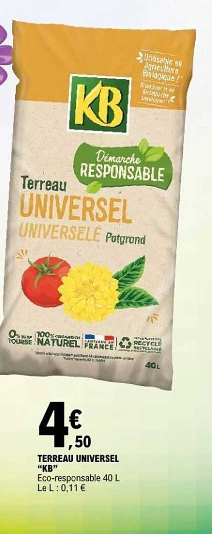 TERREAU UNIVERSEL "KB"