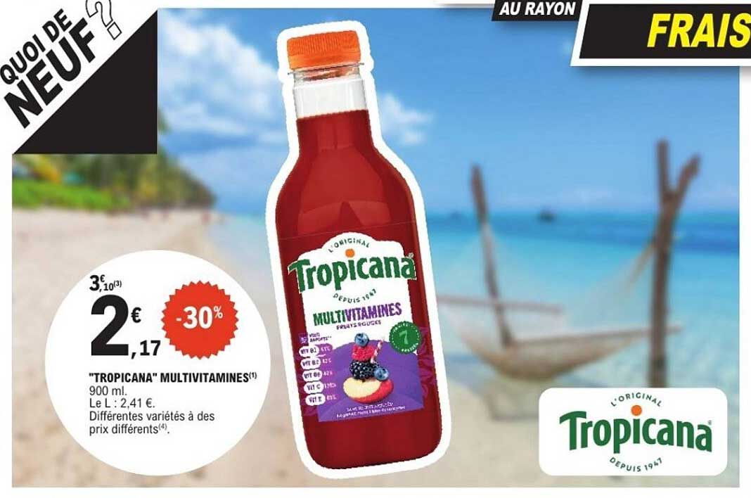 "TROPICANA" MULTIVITAMINES