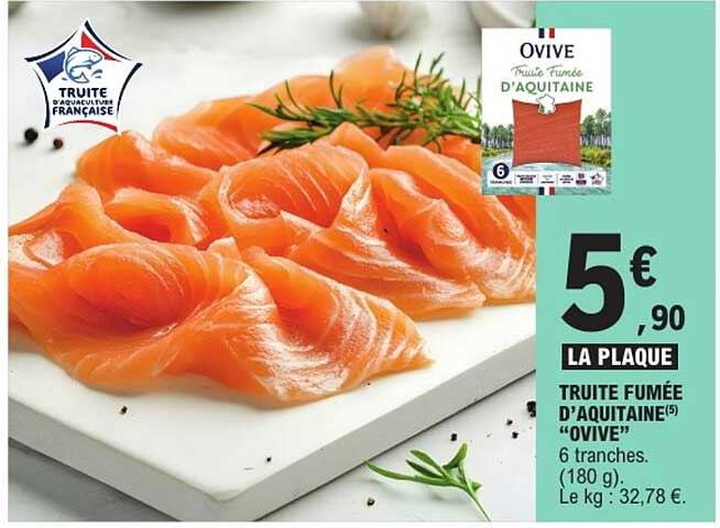 TRUITE FUMÉE D’AQUITAINE “OVIVE”