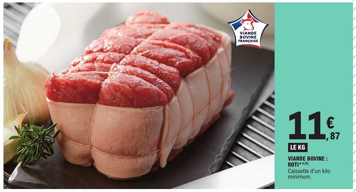VIANDE BOVINE : RÔTI