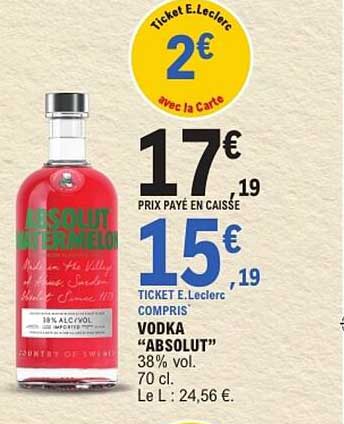 Vodka "ABSOLUT"