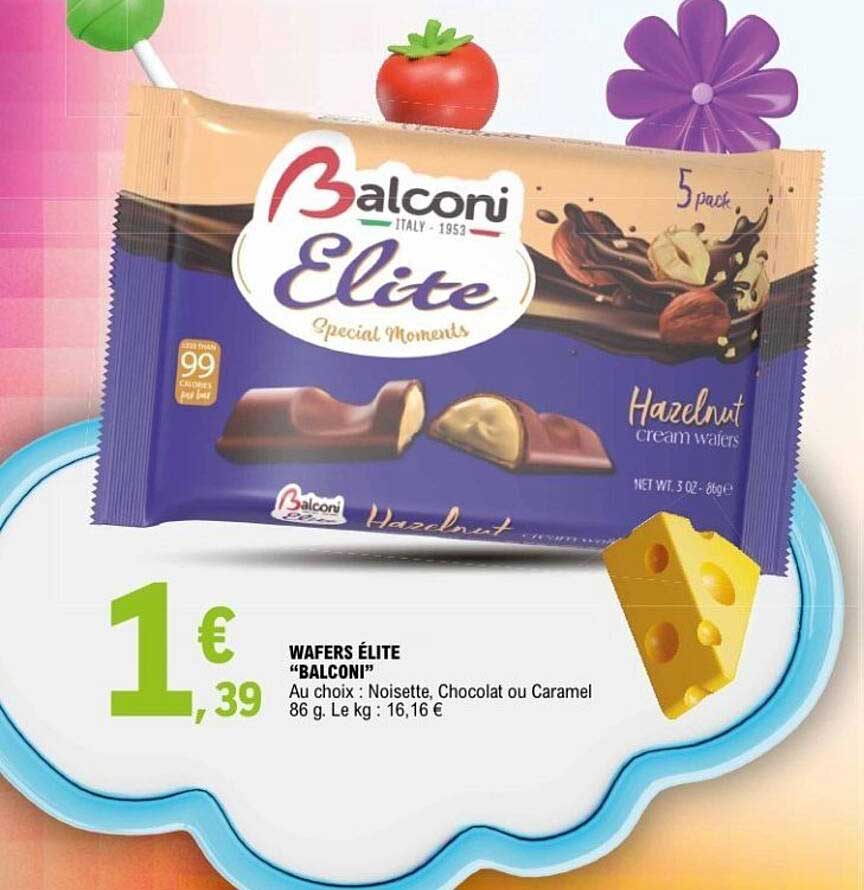Wafers Élites "Balconi"