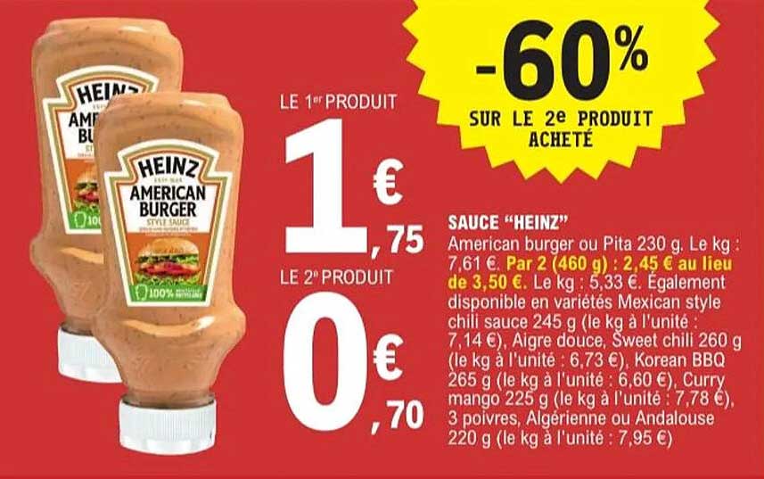 -60% SUR LE 2e PRODUIT ACHETÉ