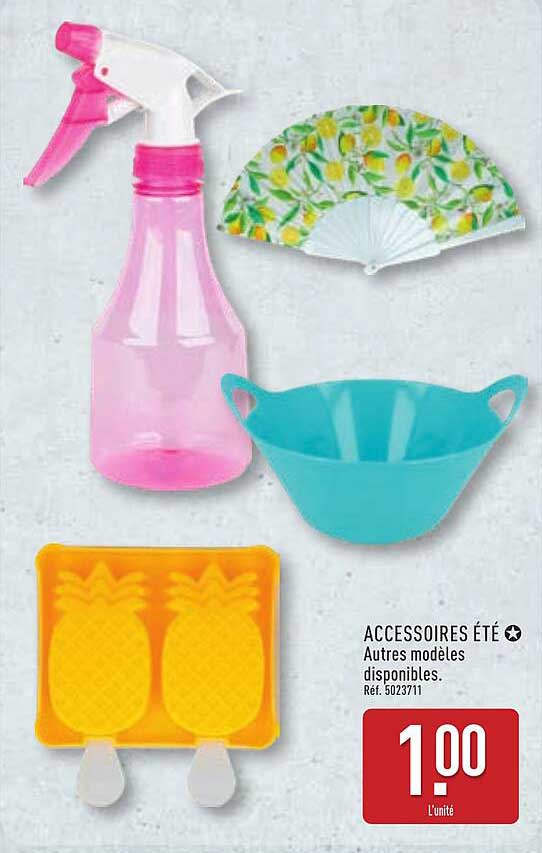 ACCESSOIRES ÉTÉ