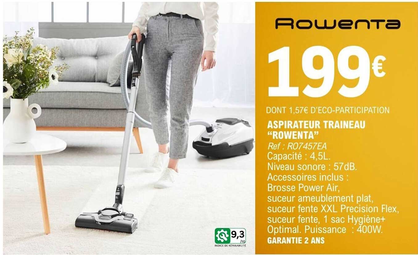 ASPIRATEUR TRAINEAU "ROWENTA"