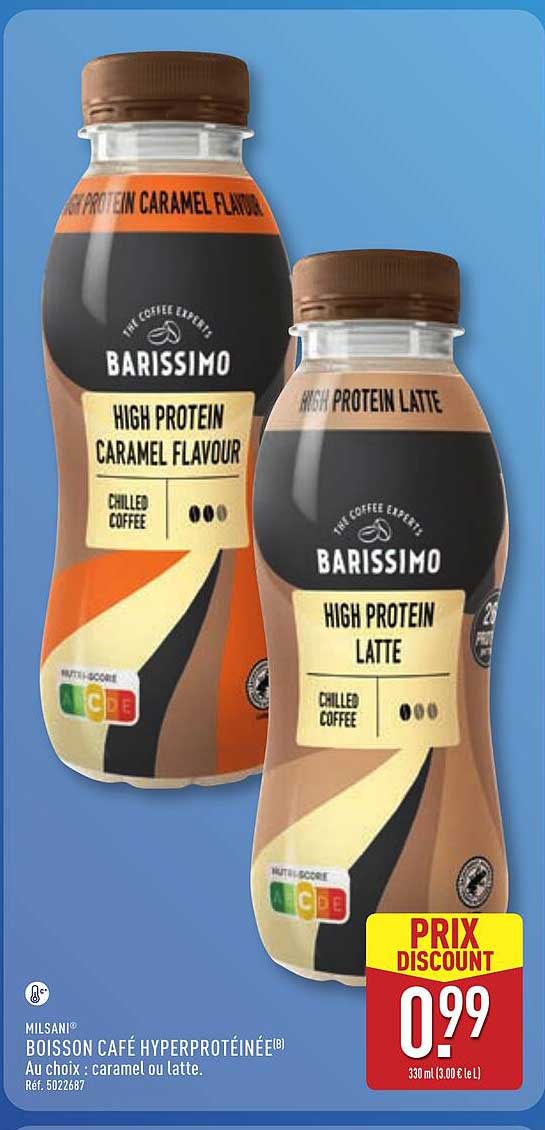 BARISSIMO HIGH PROTEIN CARAMEL FLAVOUR