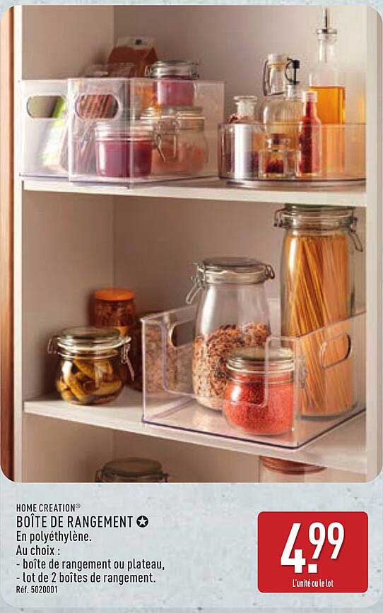 BOÎTE DE RANGEMENT