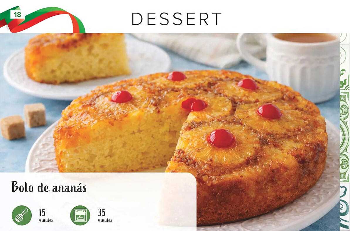 Bolo de ananás