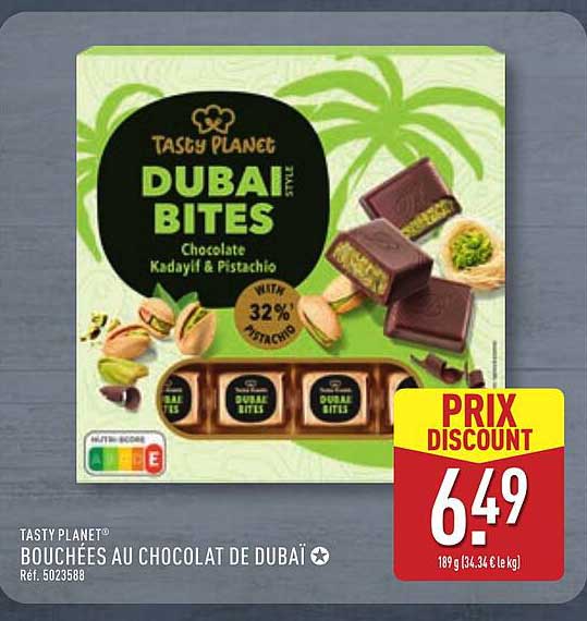 BOUCHÉES AU CHOCOLAT DE DUBAÏ
